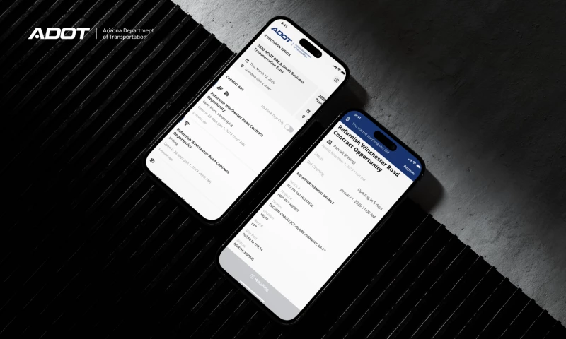 Digital communicating platform for ADOT