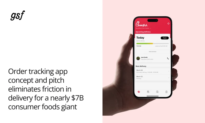 Mobile app solution concept for GSF