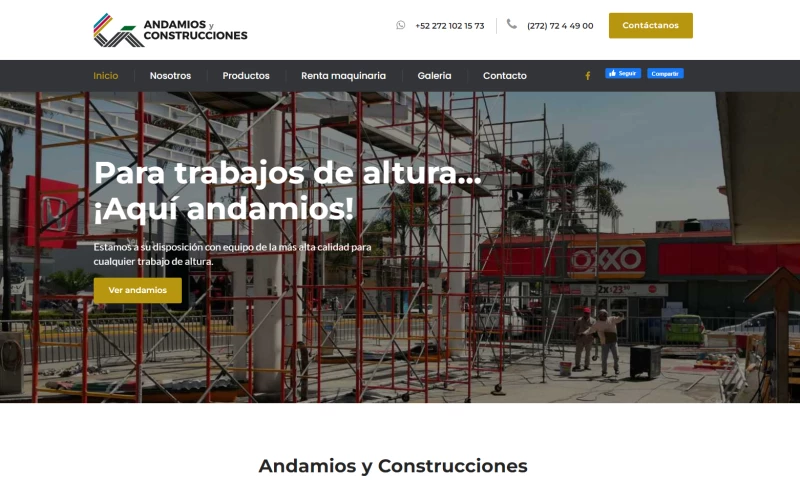 Indexo MX - Andamios y Construcciones