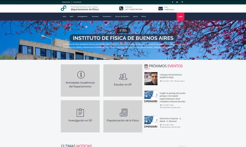 University of Buenos Aires - Physics Department