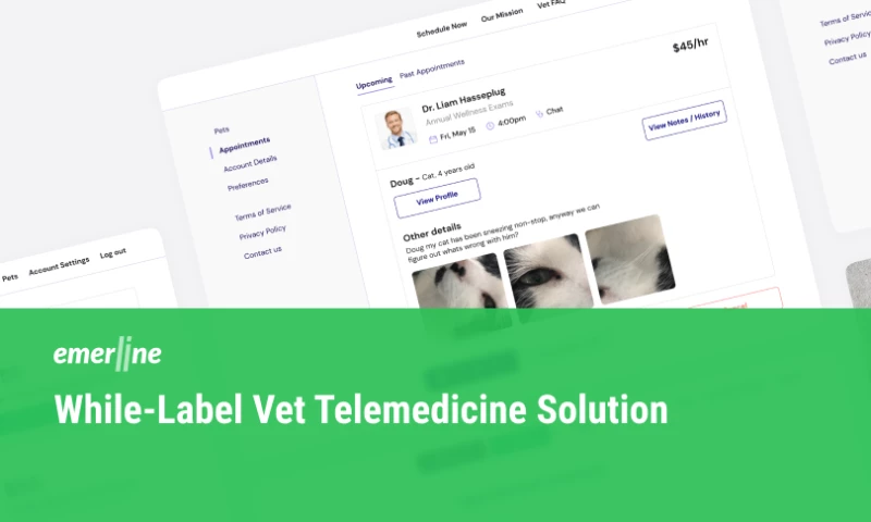 While-Label Vet Telemedicine Solution