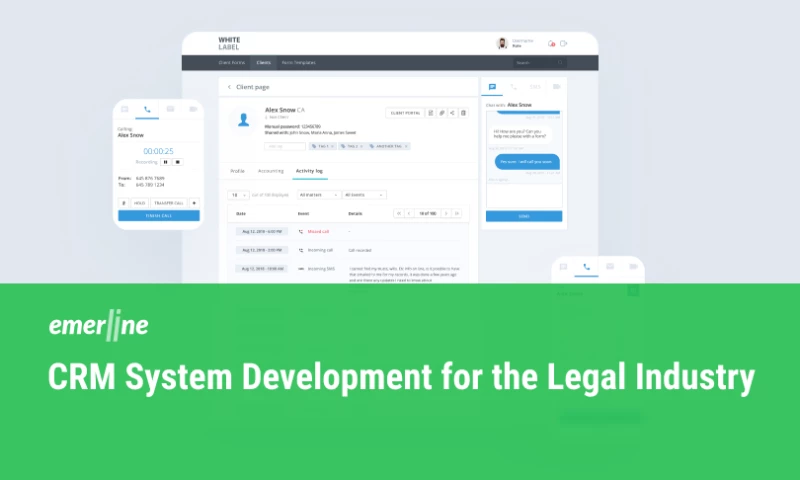 CRM System Development for the Legal Industry