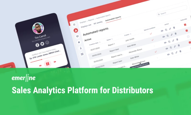 Emerline - Sales Analytics Platform for Distributors