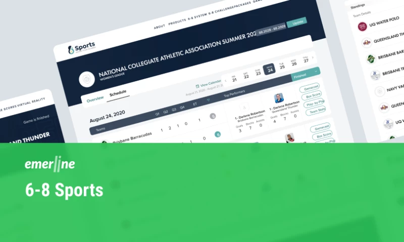 Web and Mobile App Development for Sports Technology Startup