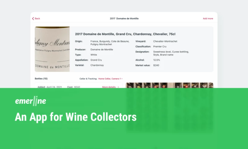 Emerline - An App for Wine Collectors