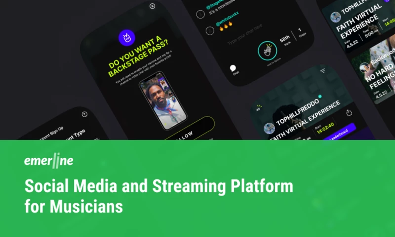 Emerline - A Social Media and Streaming Platform for Musicians