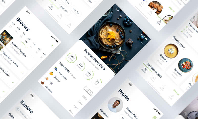 Spaceberry Studio - Daily Recipe - mobile app for cooking enthusiasts