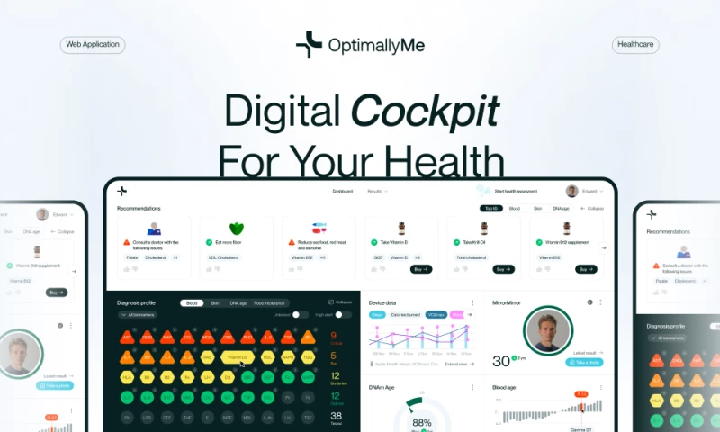 Spaceberry Studio - OptimallyMe - personalized health platform