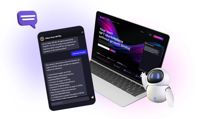 AI Chatbot integrated ChatGPT