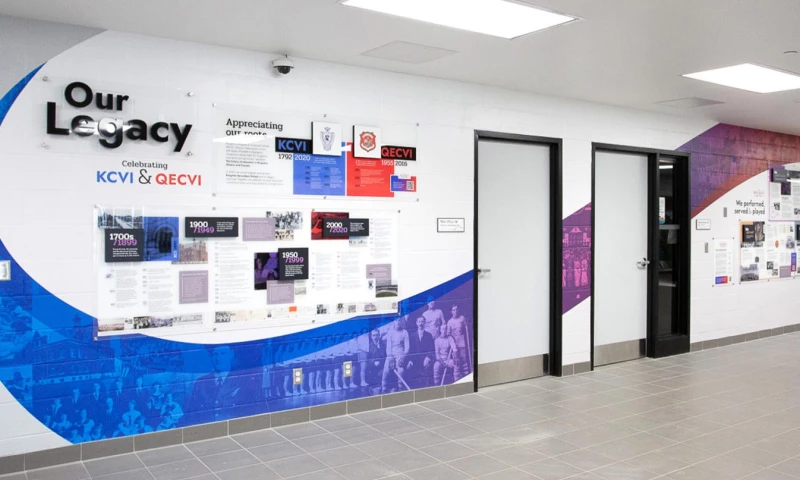 1dea Design + Media Inc. - KCVI & QECVI Legacy Project