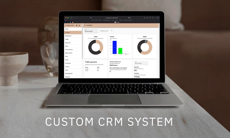 Creating a custom CRM system