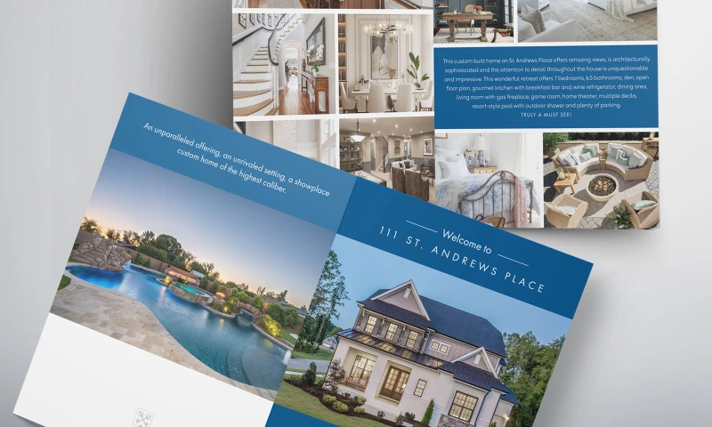 Designed.co - Royal Realty Bifold Brochure Design