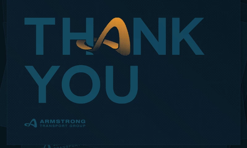 Designed.co - Armstrong Transport Group Postcard Design