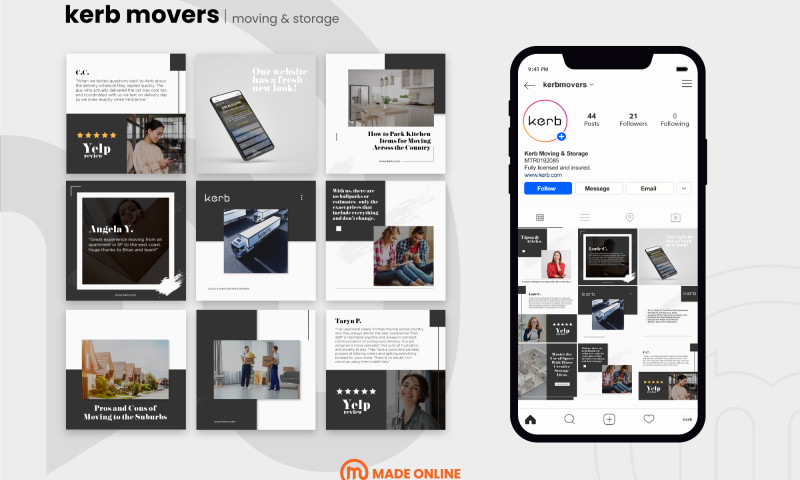Made Online - Kerb Moving Social Media