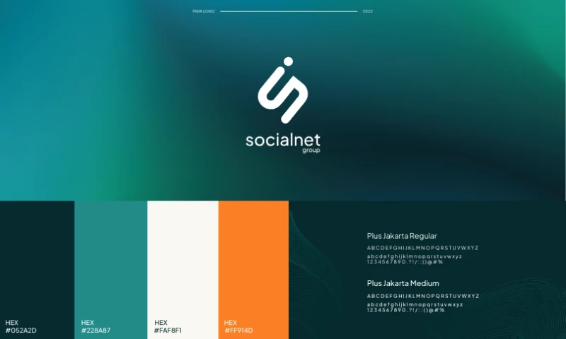 SocialNet Group | Rebranding
