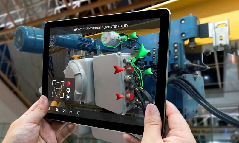Augmented Reality-Screen Sharing App