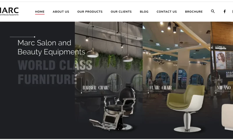 Marc Salon Furniture Dubai - Furniture Manufacturer