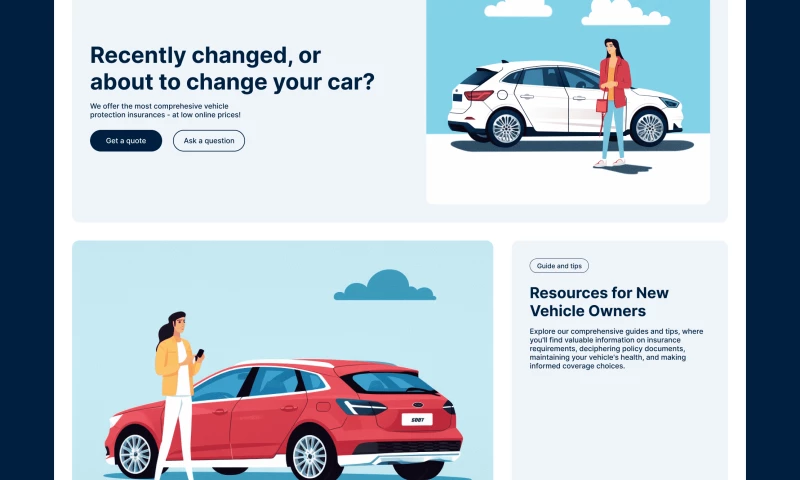 Nice Digital Studio - User-Centric Car Insurance Web Design