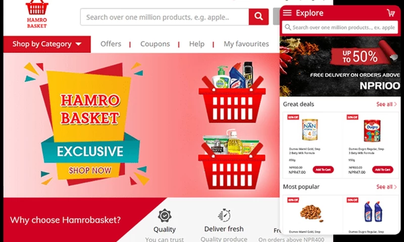 Nextbrain Technologies - Hamro basket