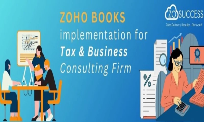 Dhruvsoft Services - Zoho Books Solution for Tax and Consulting Firm