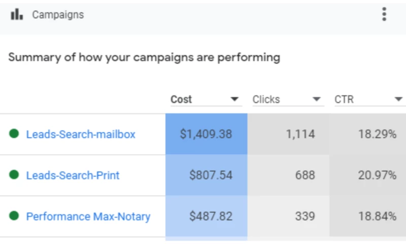 Search 1 Media LLC - Google Ads