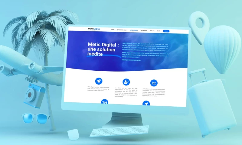 More By Us - Metis Digital: Website for Travel Solutions Expert