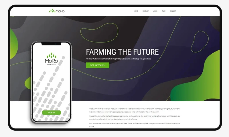 MoRo: Robotics Sustainable Agriculture Website