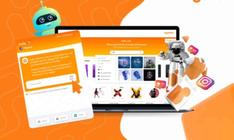 Tezeract - AI-driven graphic designing tool