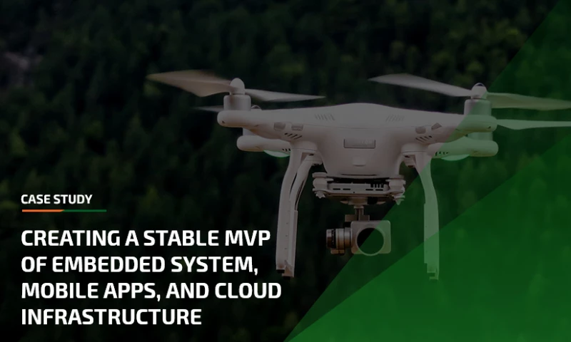 Delivering the MVP Software for a Drone Battery Charging and Data Management Unit