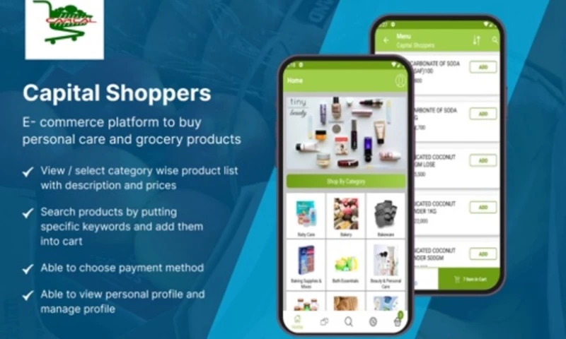 Tridhya Tech - Shopping Application - Capital Shoppers
