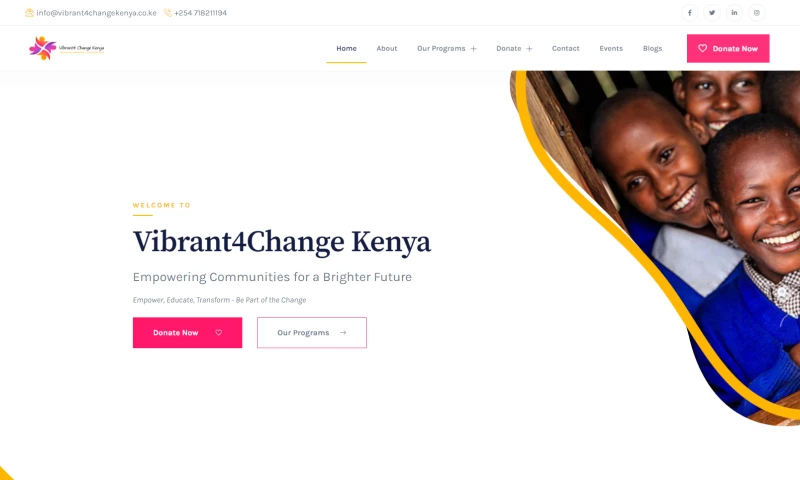 Code Zero Studio - Vibrant4Change Kenya