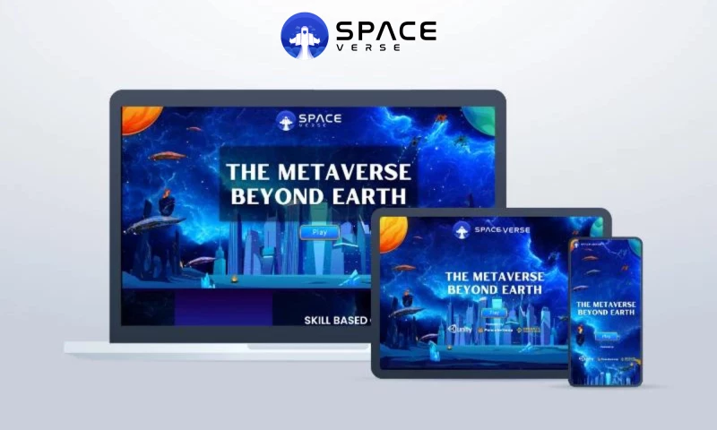 Zylon Digital - 3d Landing Page for Metaverse