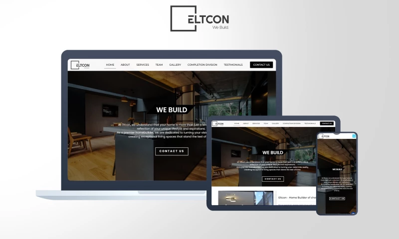 Construction Business website on WordPress