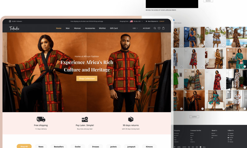 DecodeUp Technologies - African aesthetic Ecommerce Store