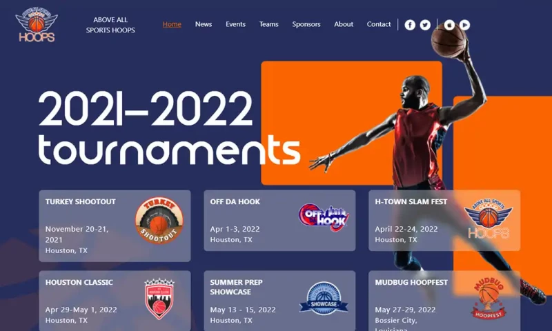 Above all sports hoops