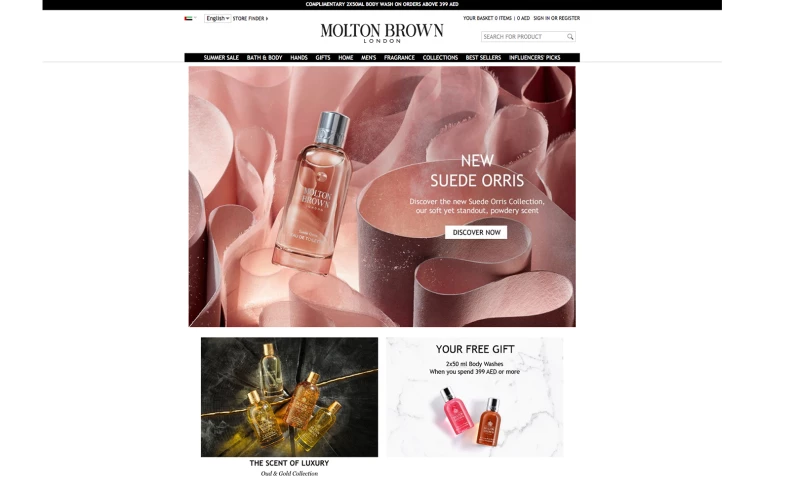 Devstars Limited - Molton Brown AE