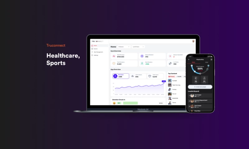 TruConnect: a multi-faceted fitness app development