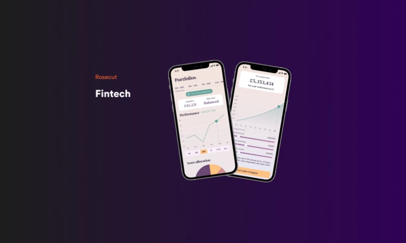 Product design development for a digital wealth management platform