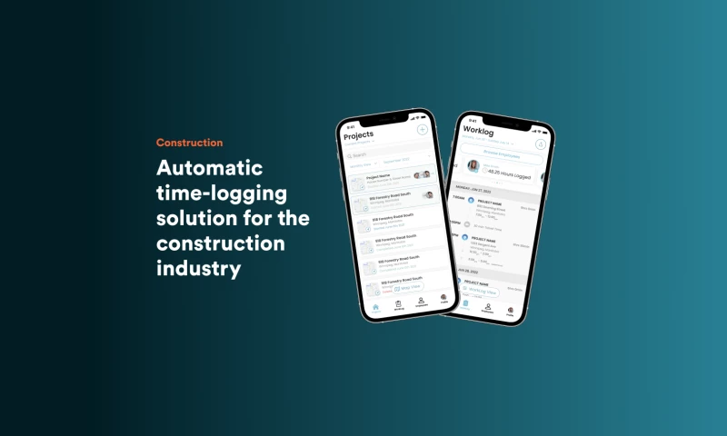 Automatic time-logging app