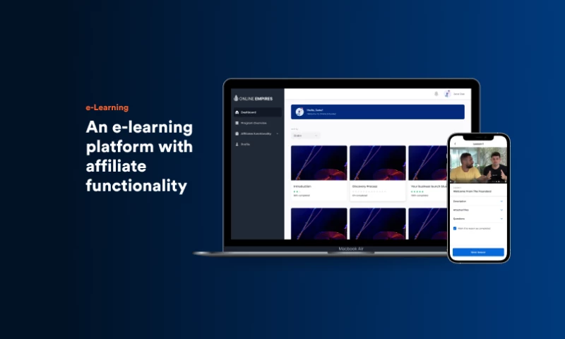 An e-learning platform