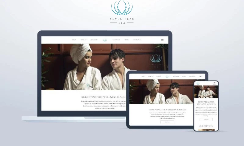 WordPress design for Spa & Wellness