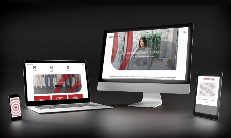 JobCentric: Web Design