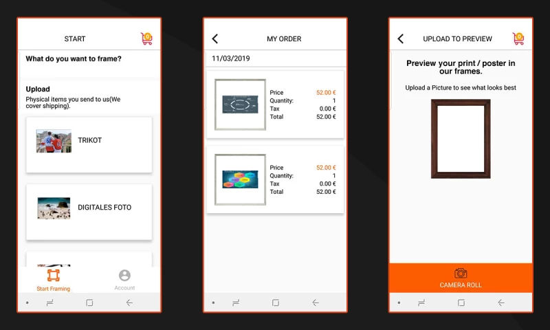 Excellent WebWorld - Best Photo Frames App Development for iPhone & Android