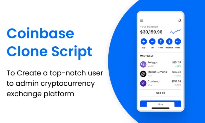 Coinsclone - Coinbase Clone Script