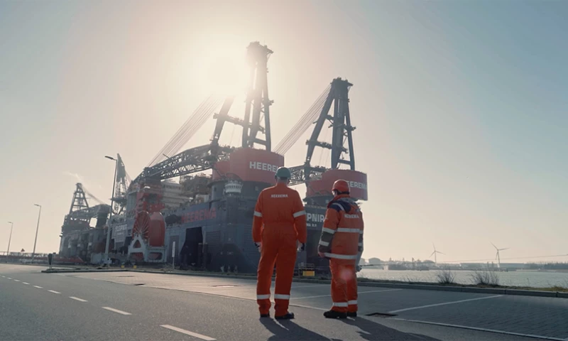 Synima - Heerema Marine Contractors - Engines Off, Shore Power On