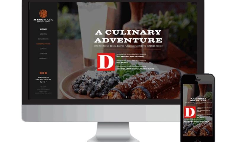 Seota Digital Marketing - Restaurant Website Wordpress