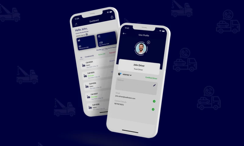 WebCodeGenie - Roadside Assistance - Towing Application Development