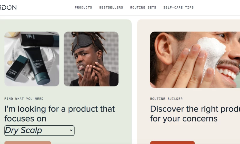 CardonSkin - Shopify Website Design