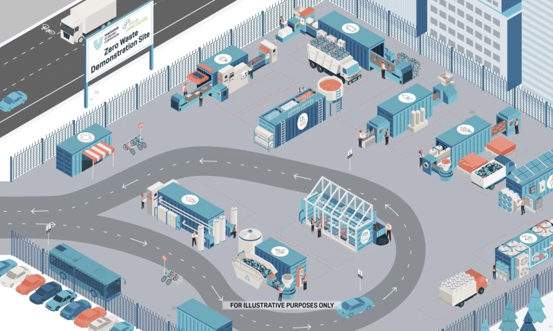 six degrees - Project Greenlight Zero Waste Demonstration Site Explainer Animation