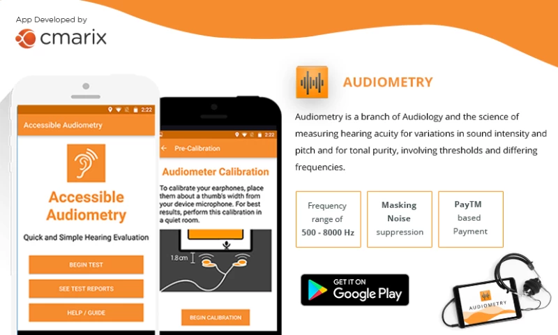 Cmarix - Audiometry Mobile Application